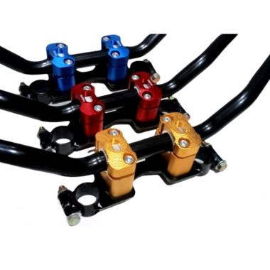 Stang Rzr Satria Fu dan sonic plus breket dudukan stang sonic dan satria Fu raiser stang road raiser