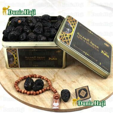 Kurma Ajwa Aliyah Al Fatih 1Kg Kurma Nabi Asli Madinah Kemasan Kaleng