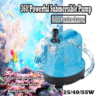 Pompa Kolam Celup Submersible Water Pump Pompa Sedot Sibel Tahan Air 25W 1500L/H