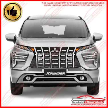 GRILL MITSUBISHI XPANDER 2021-ON – BLACK – ALPHARD STYLE