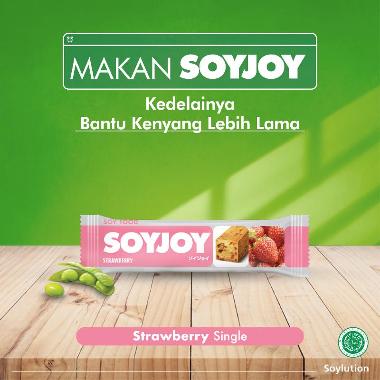 SOYJOY Snack Bar Kedelai Strawberry 30 gr