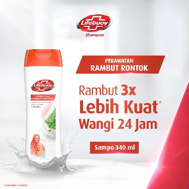 Promo Harga Lifebuoy Shampoo Anti Hair Fall 340 ml - Blibli