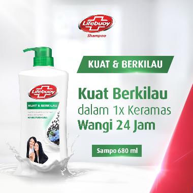 Promo Harga Lifebuoy Shampoo Strong & Shiny 680 ml - Blibli