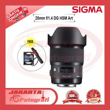 Sigma 20mm F1.4 DG HSM Lensa kamera for Canon CANON