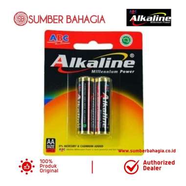 Sumber Bahagia - ABC Alkaline AA Baterai [2 Baterai]