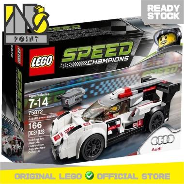 LEGO Speed Champions 75872 Audi R18 e-Tron Quattro Mainan Blok & Puzzle Multicolor