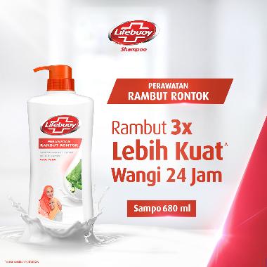Promo Harga Lifebuoy Shampoo Anti Hair Fall 680 ml - Blibli