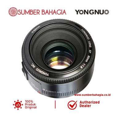 Sumber Bahagia - YongNuo AF 50mm F1.8 Lensa Camera Nikon
