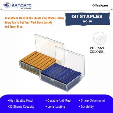 Isi Staples Besar No 3 Warna / Staples No 3 24/6 Colour Kangaro
