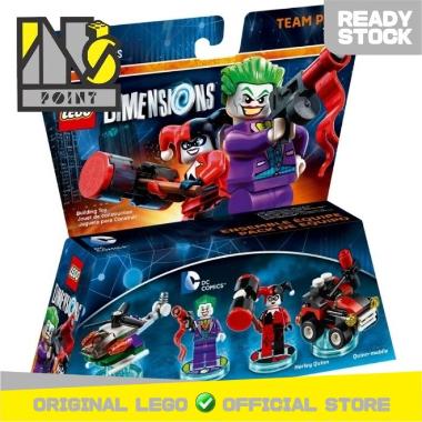 LEGO 71229 Dimensions : DC Comics : Joker and Harley Quinn Mainan Block & Puzzles Multicolor