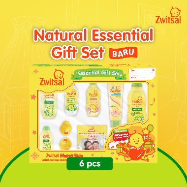 Zwitsal Essential Baby Gift Set Hampers Bayi Zwitsal Natural Paket Perlengkapan Bayi 1 Pc