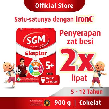 Promo Harga SGM Eksplor 5+ Susu Pertumbuhan Coklat 900 gr - Blibli