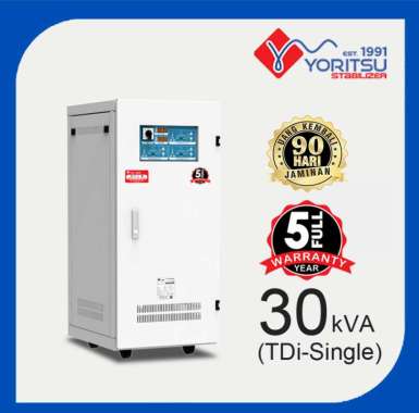 Yoritsu Digital 30 KVA 3 Phase Stabilizer Abu - abu