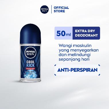 NIVEA Men Cool Kick Roll On Deodorant [50 mL]