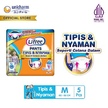 Lifree Popok Celana Dewasa M [5 pcs]