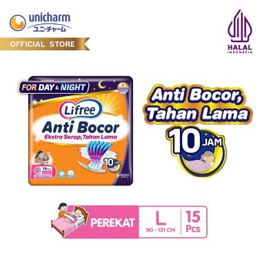Lifree Perekat Popok Dewasa [Size L/15 pcs]