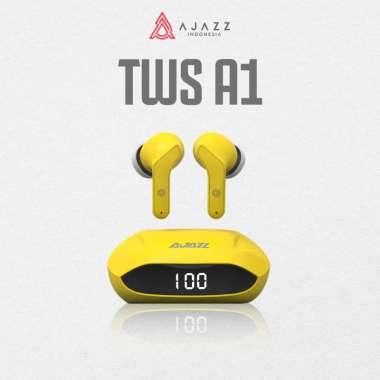 Ajazz A1 True Wireless Earbuds TWS Bluetooth 5.0 Yellow