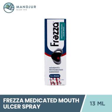 Frezza Medicated Mouth Ulcer Spray 13 mL - Spray Mulut