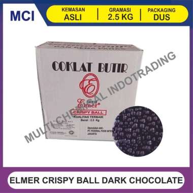 ELMER CRISPY BALL 2.5 KG - DARK CHOCOLATE