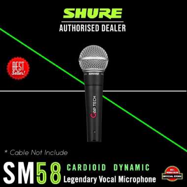 Shure SM58 / SM 58 Legendary Dynamic Vocal Microphone Original GREY