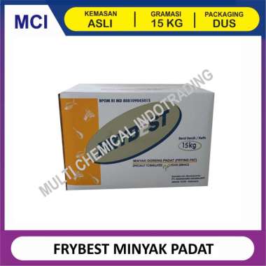 FRYBEST MINYAK GORENG PADAT 15 KG / MINYAK BEKU / MINYAK PADAT