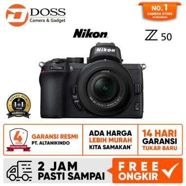 DOSS Nikon Z50 Kit 16-50mm Kamera Mirrorless GARANSI RESMI / Nikon Z50 + FTZ II