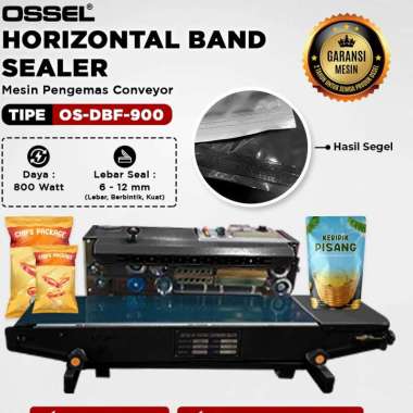 OSSEL HORIZONTAL MESI PRESS JALAN OTOMATIZS CONTINOUS SEALER DBF/FR-900 PUTIH