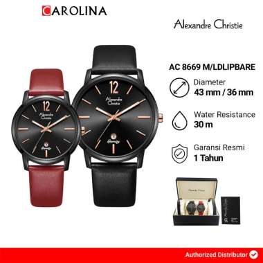 Jam Tangan Alexandre Christie AC 8669 M/LDLIPBARE Couple [ Jakarta ]