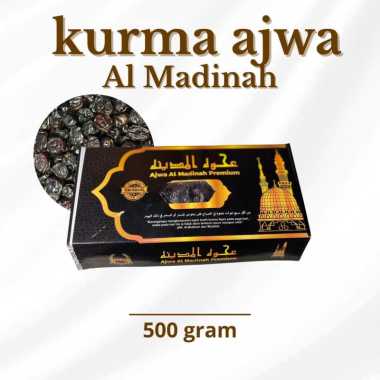 kurma ajwa king 500gr kurma nabi asli ajwa al madinah