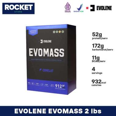 Evolene Evo Mass EvoMass Cokelat Hazelnut