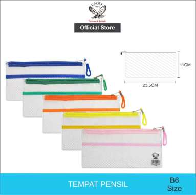 Eagle Files Document Bag Tas Dokumen Tempat Pensil B6 E 268 pink