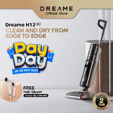 Dreame H12 Pro / H12 Core Wet and Dry Cordless Vacuum Cleaner, 99.9%  Sterilization, Hot-Air Drying