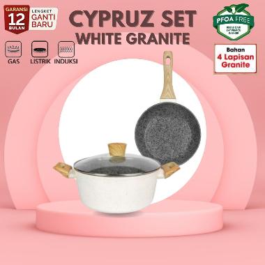 Jual Cyprus White Granite Wok Pan Original Murah - Harga Diskon ...
