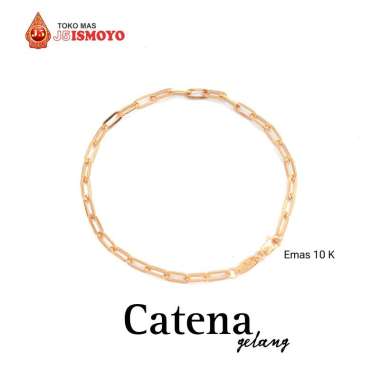 Gelang Emas Rantai Polos Catena Variasi J5 Ismoyo