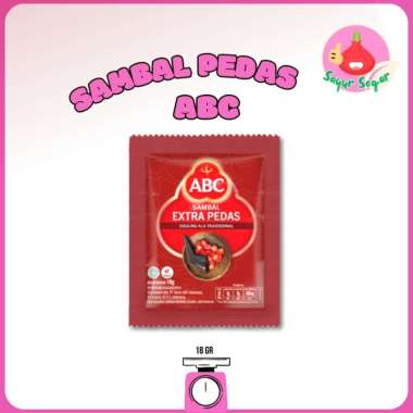 Sambal Extra Pedas ABC 15 Gram - Bawang Bagus