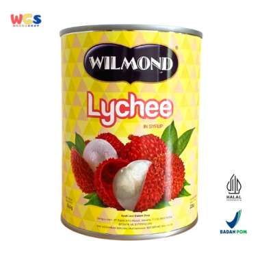 Wilmond Lychee in Heavy Syrup Thailand 565g - Buah Lychee Syrup Kental