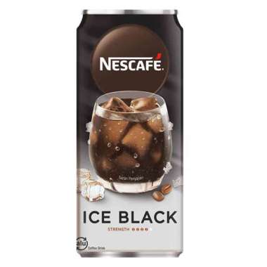 Promo Harga Nescafe Ready to Drink Ice Black 220 ml - Blibli