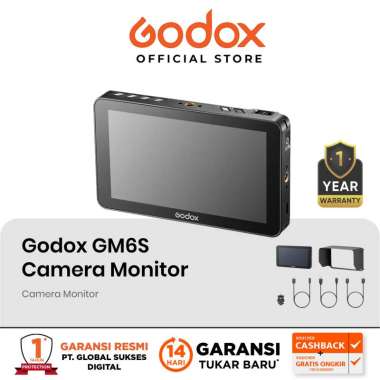 Godox Monitor GM6S 4K HDMI Touchscreen Camera Monitor Godox GM 6S