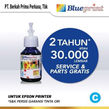 BLUEPRINT Tinta Epson Refill For Printer Epson 100ml 4 Warna Kuning