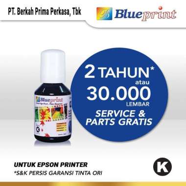Blueprint Tinta Epson 003 Printer Refill for Epson [100 mL/ 4 Warna] Kuning
