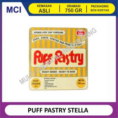 PUFF PASTRY STELLA'S 750 GR / PUFF PASTRI STELLA