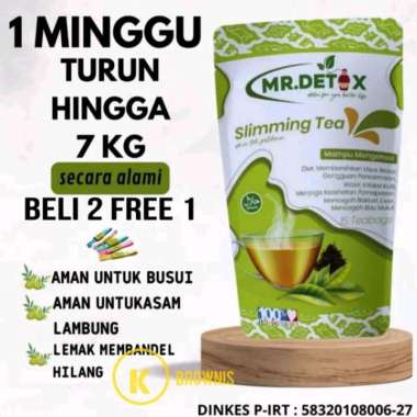 Mr. Detox Slimming tea - Teh Detoxs Tubuh