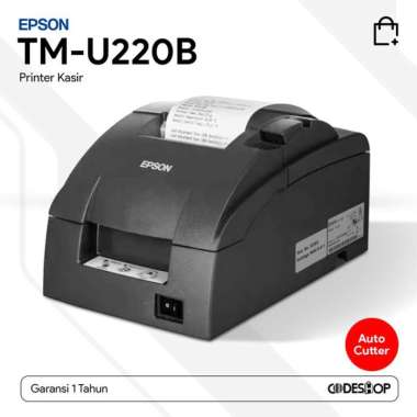 PRINTER DOT MATRIX EPSON TMU220 B - TM 220 B - TMU220B - TM-U220B LAN hitam