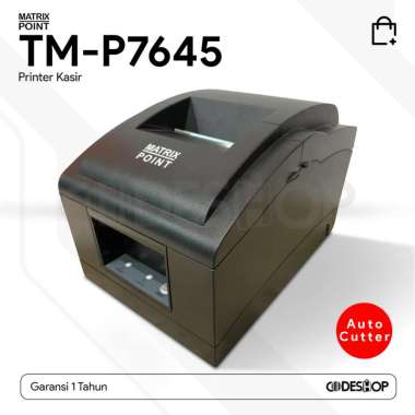 TMP 7645 Printer Kasir Handal MATRIX POINT ( Dotmatrix - USB+ LAN ) hitam