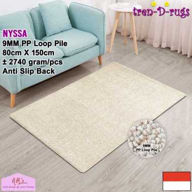 Tren-D-rugs Karpet polos solid runner lorong sejadah sajadah alas lantai ruang tamu tidur permadani 