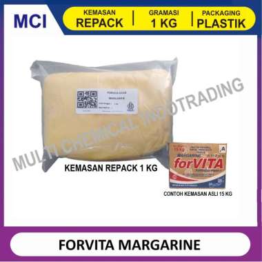 FORVITA MARGARINE GOLD REPACK 1 KG / MARGARIN FORVITA