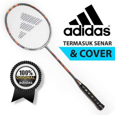 [SMASH] - Raket Badminton/Bulutangkis Adidas Spieler E07.1 Matte Silver