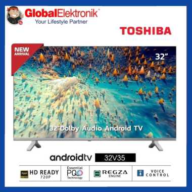 TOSHIBA TVMI - LED Tv 32 Inch Toshiba 32V35Kp 32-V35Kp Smart Tv Android 9.0 Full Hd
