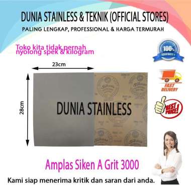Amplas siken A Grit 3000 grey