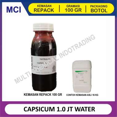 Capsicum Oleresin - ekstrak cabai / cabe 1jt SHU Water Soluble - 100gr
